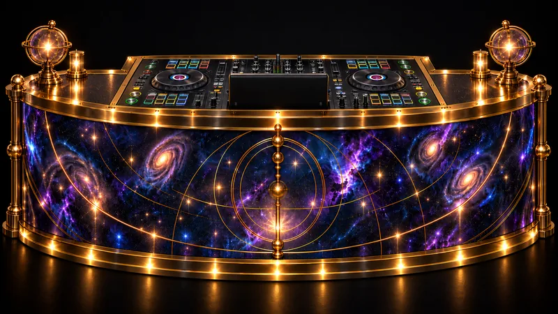 AIONA's celestial DJ booth